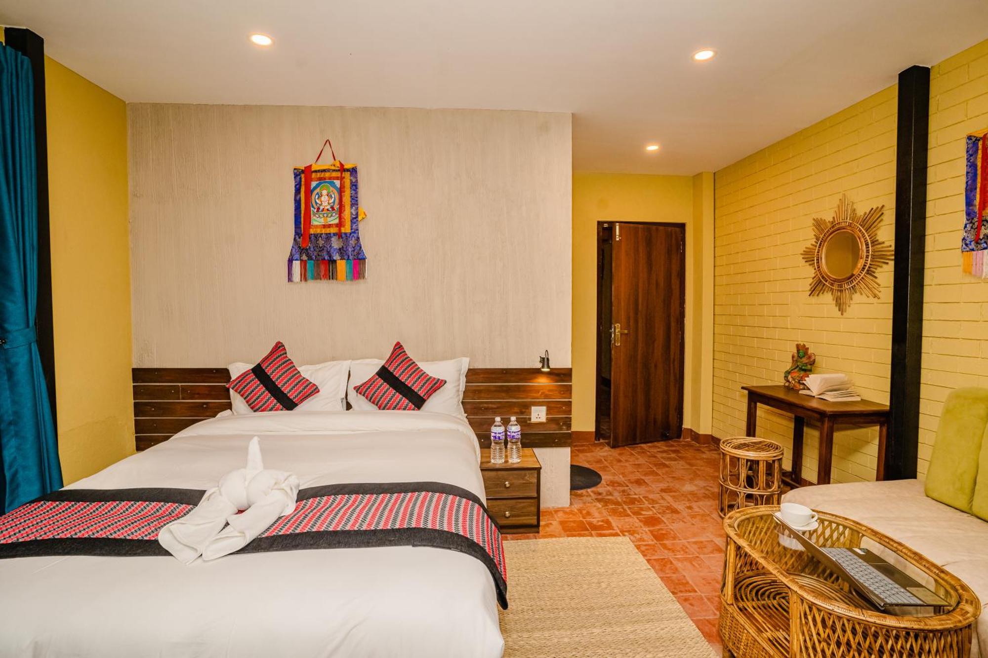 Nepali Heritage Hotel Kathmandu Exterior foto